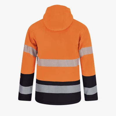 Jachetă softshell SCUTI HiVis pentru bărbați / Safety Jogger / Îmbrăcăminte HiVis și reflectorizantă