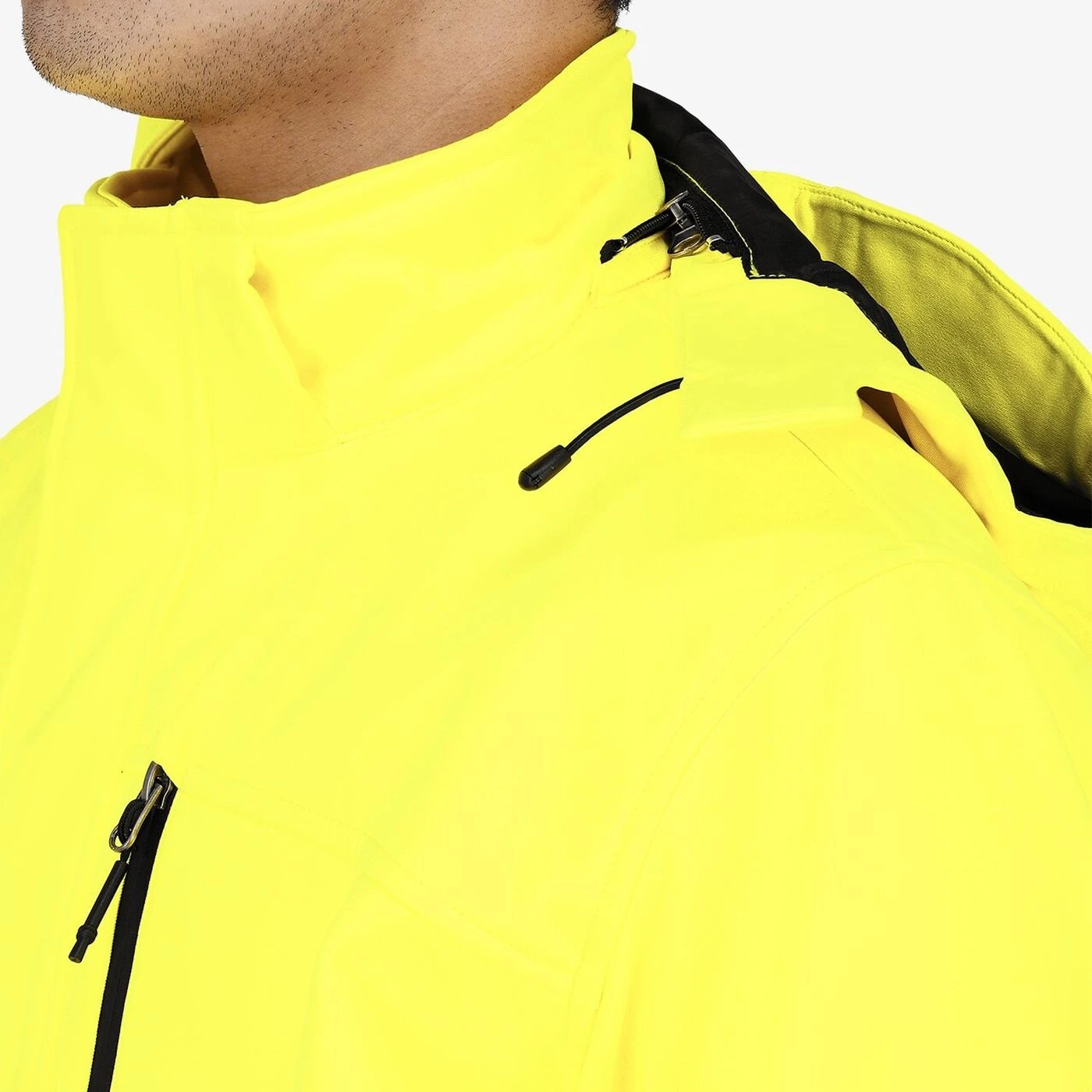 Jachetă softshell SCUTI HiVis pentru bărbați / Safety Jogger / Îmbrăcăminte HiVis și reflectorizantă