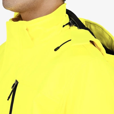 Jachetă softshell SCUTI HiVis pentru bărbați / Safety Jogger / Îmbrăcăminte HiVis și reflectorizantă