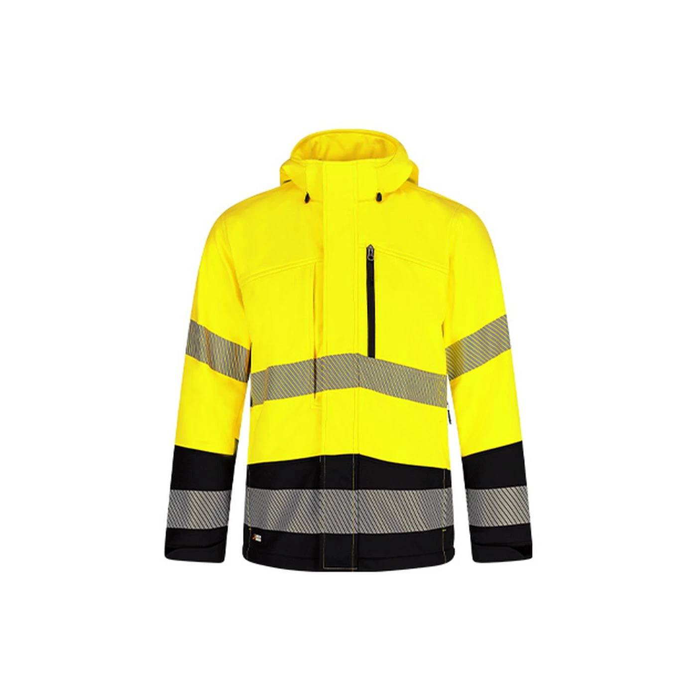 Jachetă softshell SCUTI HiVis pentru bărbați / Safety Jogger / Îmbrăcăminte HiVis și reflectorizantă