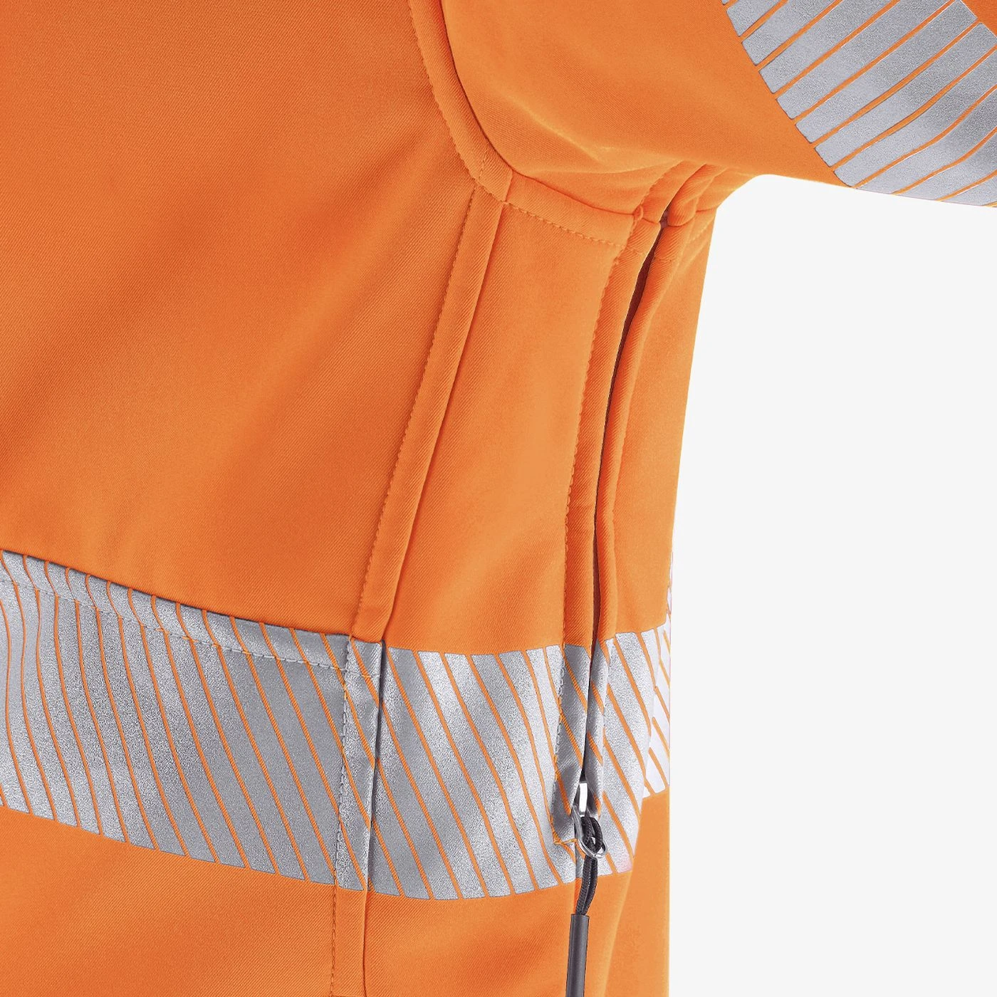 Jachetă softshell SCUTI HiVis pentru bărbați / Safety Jogger / Îmbrăcăminte HiVis și reflectorizantă