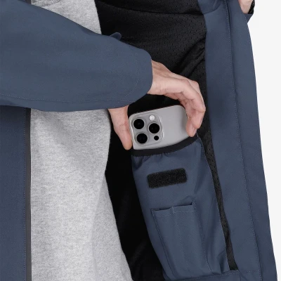 Jachetă de ploaie KASAI pentru bărbați / Safety Jogger / Îmbrăcăminte de ploaie și impermeabilă