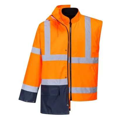 S766 - Jachetă HiVis bicoloră Essential 5-in-1 / Portwest / Jachete și geci