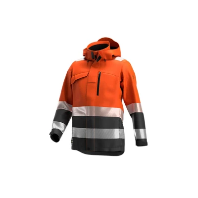 Jachetă de iarnă SCUTI HiVis pentru bărbați / Safety Jogger / Îmbrăcăminte de iarnă