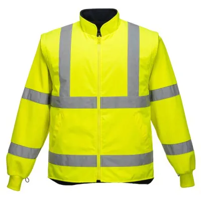 S766 - Jachetă HiVis bicoloră Essential 5-in-1 / Portwest / Jachete și geci