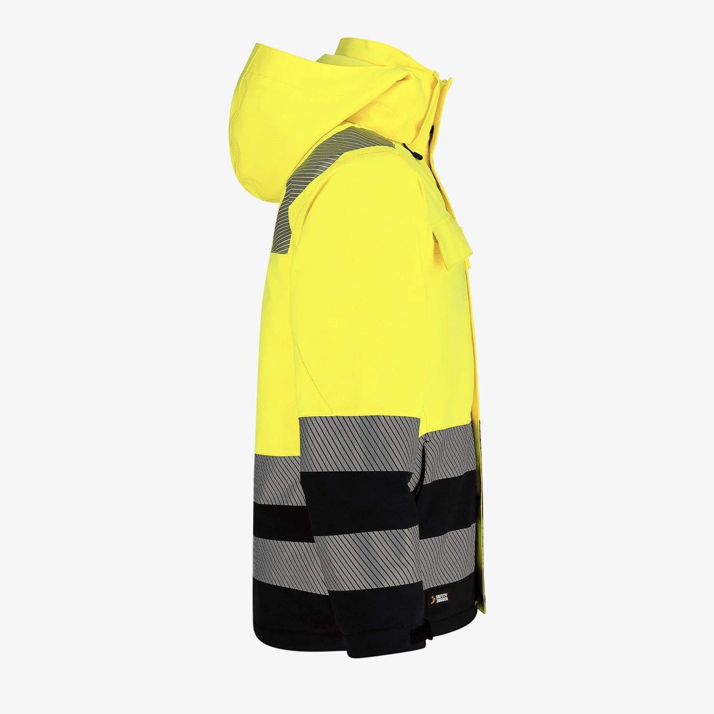 Jachetă de iarnă SCUTI HiVis pentru bărbați / Safety Jogger / Îmbrăcăminte de iarnă