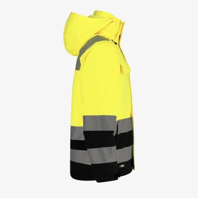 Jachetă de iarnă SCUTI HiVis pentru bărbați / Safety Jogger / Îmbrăcăminte de iarnă
