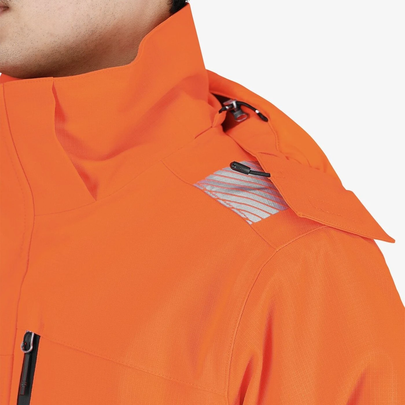 Jachetă de iarnă SCUTI HiVis pentru bărbați / Safety Jogger / Îmbrăcăminte de iarnă