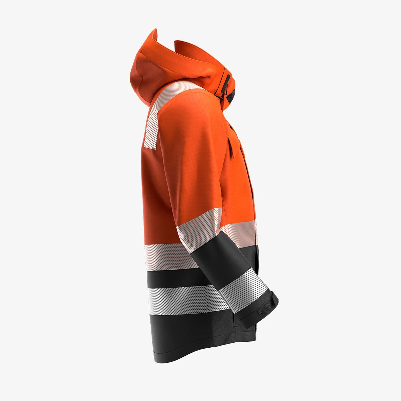 Jachetă de iarnă SCUTI HiVis pentru bărbați / Safety Jogger / Îmbrăcăminte de iarnă