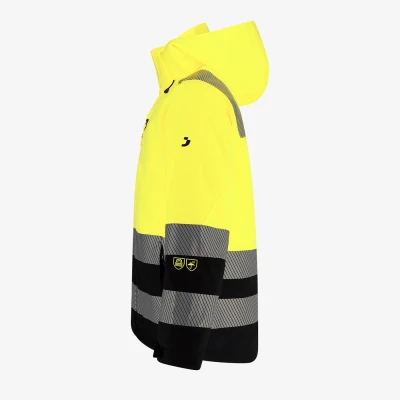 Jachetă de iarnă SCUTI HiVis pentru bărbați / Safety Jogger / Îmbrăcăminte de iarnă