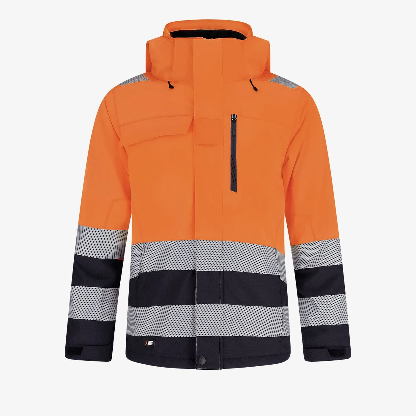 Jachetă de iarnă SCUTI HiVis pentru bărbați / Safety Jogger / Îmbrăcăminte de iarnă