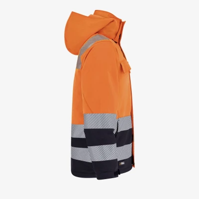 Jachetă de iarnă SCUTI HiVis pentru bărbați / Safety Jogger / Îmbrăcăminte de iarnă