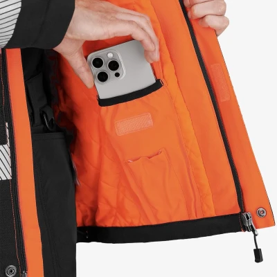 Jachetă de iarnă SCUTI HiVis pentru bărbați / Safety Jogger / Îmbrăcăminte de iarnă