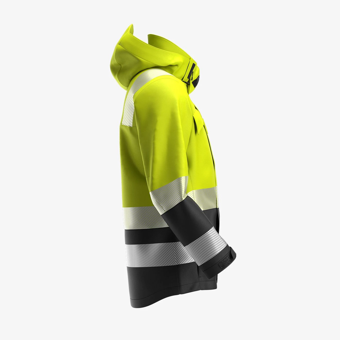 Jachetă de iarnă SCUTI HiVis pentru bărbați / Safety Jogger / Îmbrăcăminte de iarnă