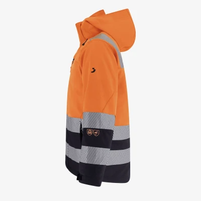 Jachetă de iarnă SCUTI HiVis pentru bărbați / Safety Jogger / Îmbrăcăminte de iarnă