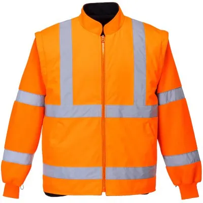 S766 - Jachetă HiVis bicoloră Essential 5-in-1 / Portwest / Jachete și geci
