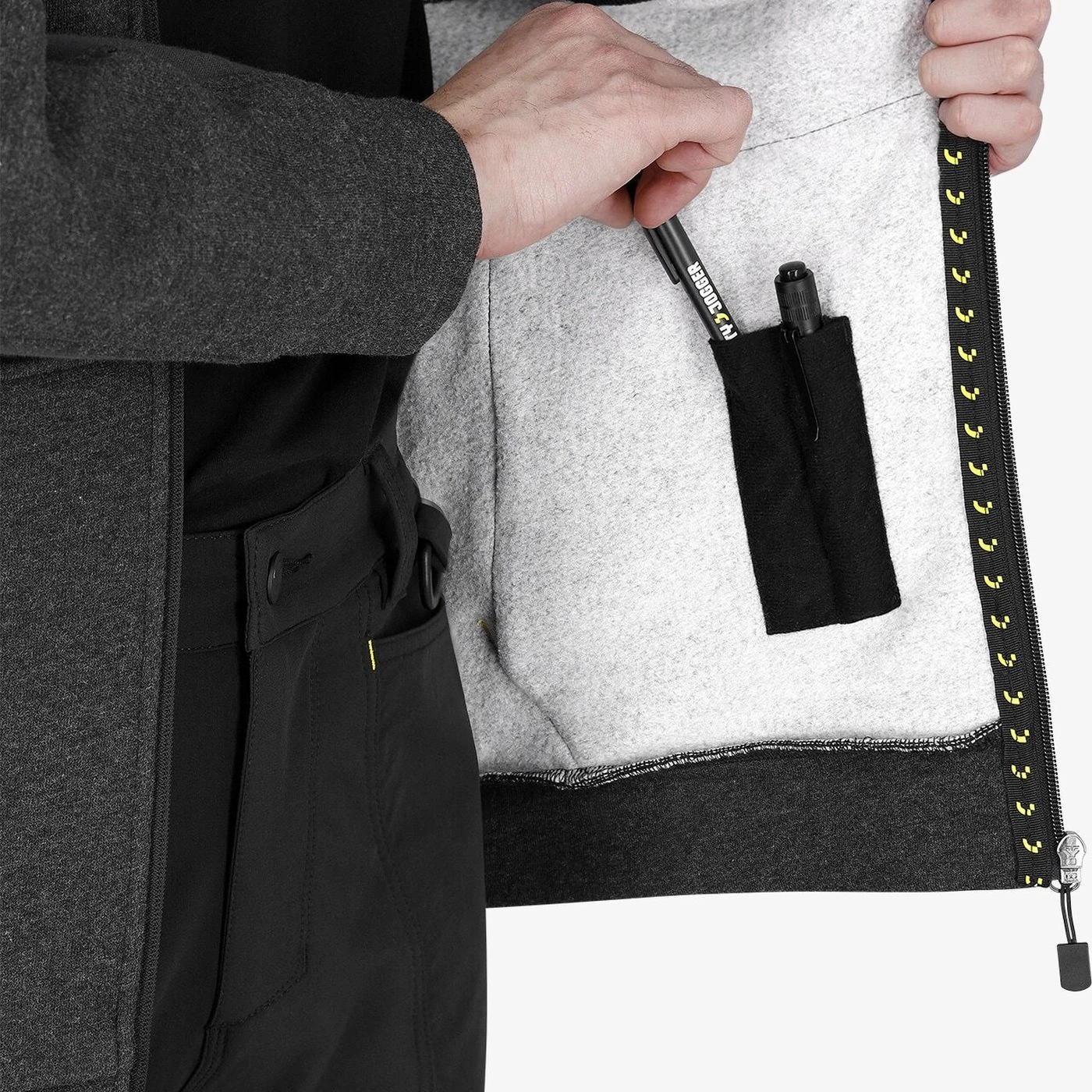 Hanorac cu glugă DENEB pentru bărbați / Safety Jogger / Hanorace, bluze softshell, polar și fleece