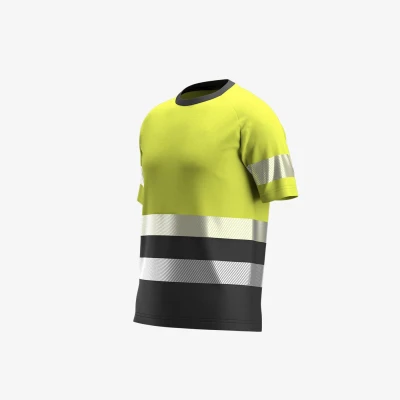 Tricou SCUTI HiVis pentru bărbați / Safety Jogger / Îmbrăcăminte HiVis și reflectorizantă