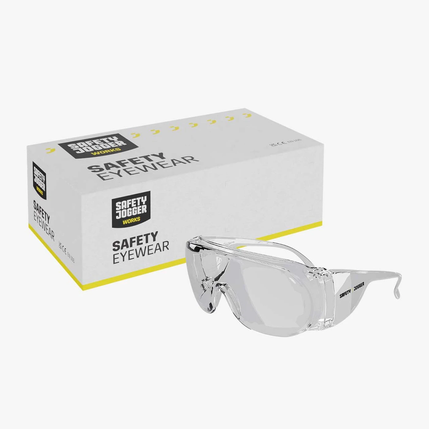 Ochelari de protecție VIRUNGA COVER / Safety Jogger / Ochelari de protecție cu lentile transparente