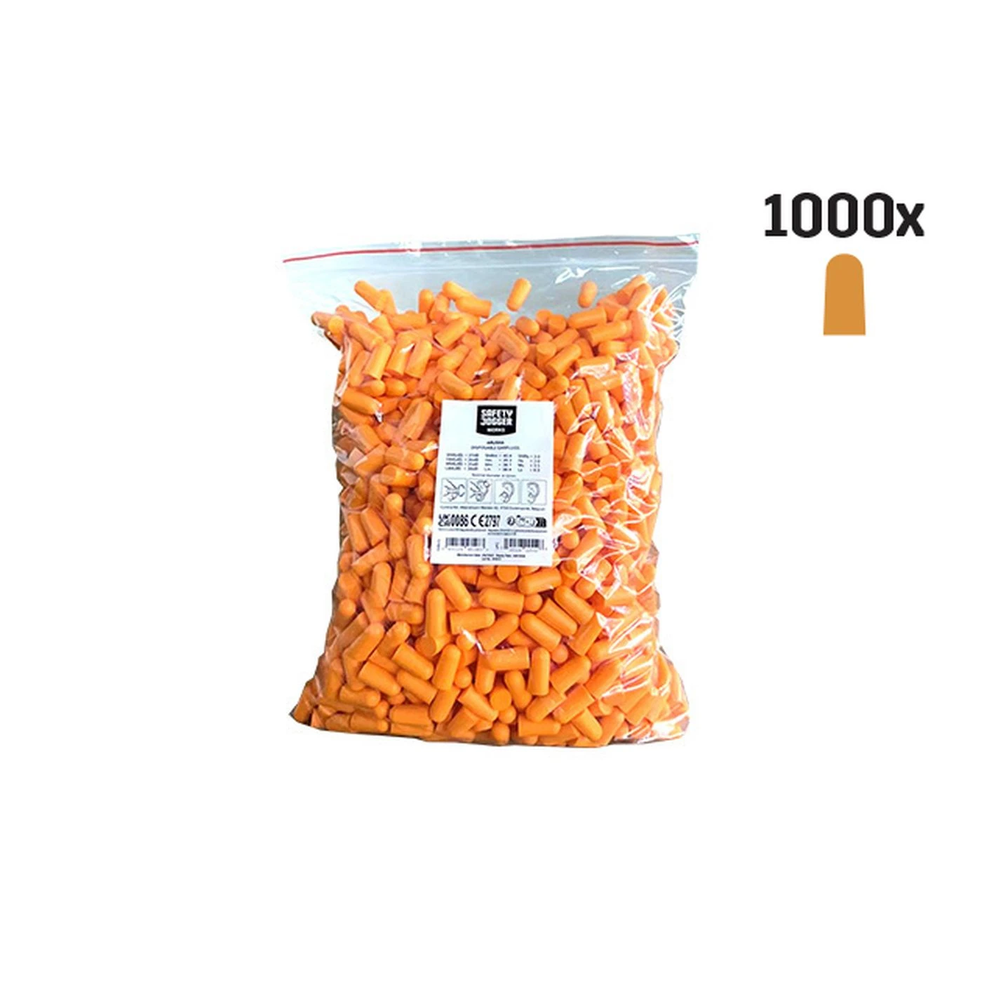 Dopuri de urechi ARUSHA (1000 buc.) / Safety Jogger / Dispensere, dozatoare dopuri