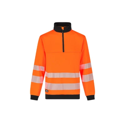 Bluză SCUTI HiVis cu guler înalt / Safety Jogger / Îmbrăcăminte HiVis și reflectorizantă