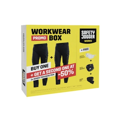 Pachet promo WORKWEAR BOX DENEB / Safety Jogger / Pantaloni, salopete, colanți