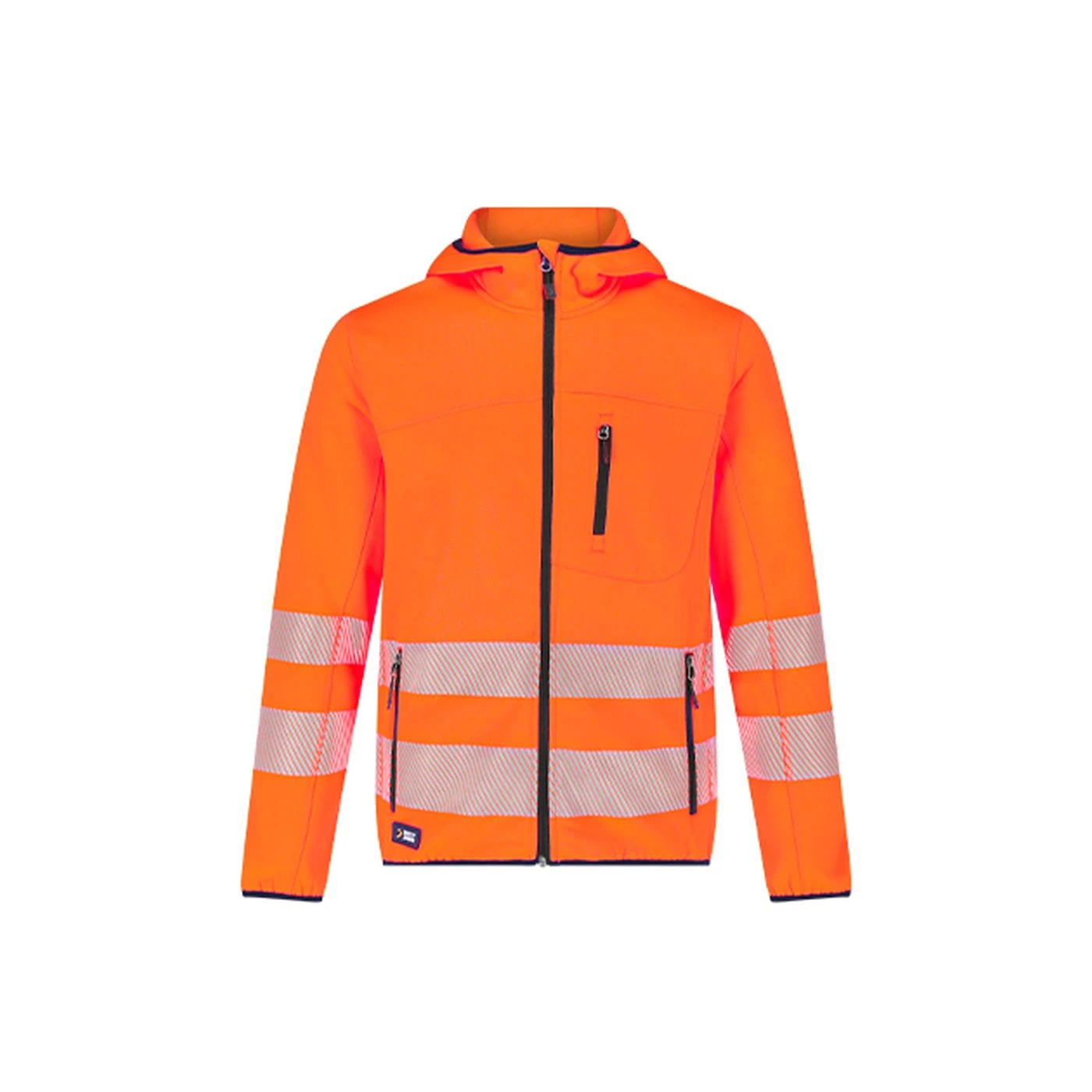 Hanorac SCUTI HiVis cu glugă și buzunare funcționale / Safety Jogger / Îmbrăcăminte HiVis și reflectorizantă