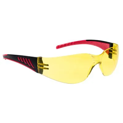 PR32 - Ochelari cu acoperiere laterala Pro / Portwest / Ochelari de protecție cu lentile galbene