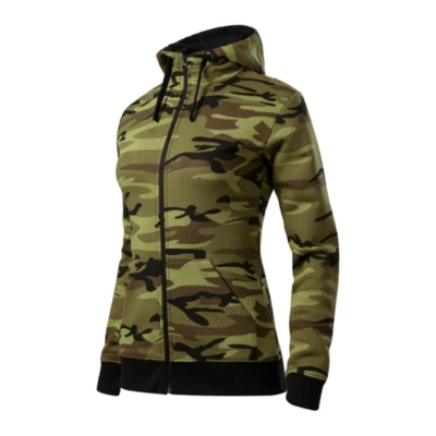 Hanorac pentru damă CAMO ZIPPER / Malfini / Hanorace, bluze softshell, polar și fleece