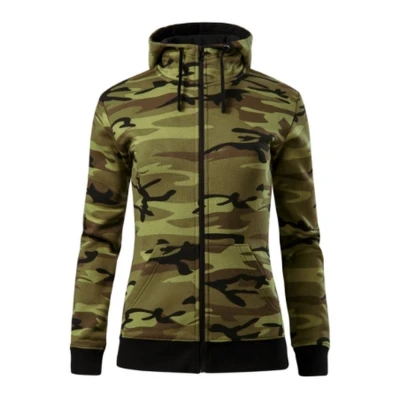 Hanorac pentru damă CAMO ZIPPER / Malfini / Hanorace, bluze softshell, polar și fleece