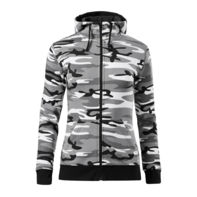 Hanorac pentru damă CAMO ZIPPER / Malfini / Hanorace, bluze softshell, polar și fleece