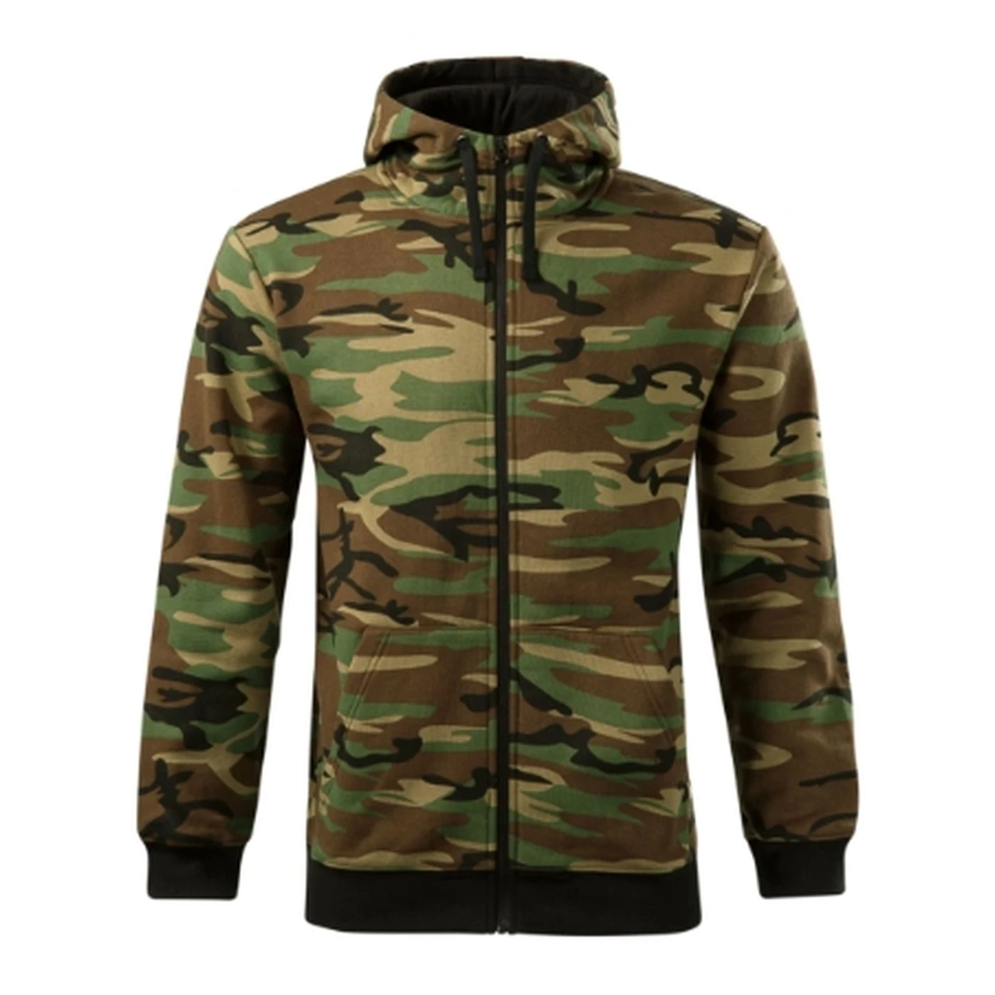 Hanorac pentru bărbaţi CAMO ZIPPER / Malfini / Hanorace, bluze softshell, polar și fleece