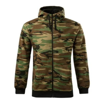 Hanorac pentru bărbaţi CAMO ZIPPER / Malfini / Hanorace, bluze softshell, polar și fleece