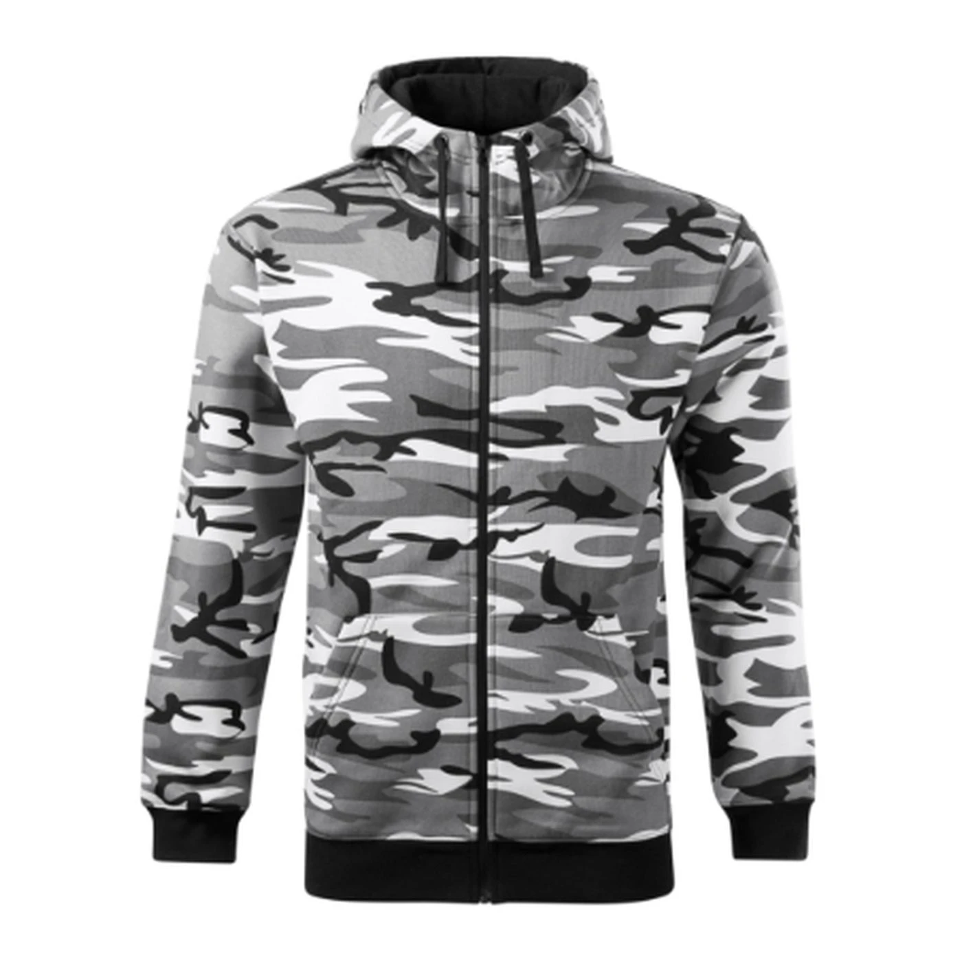 Hanorac pentru bărbaţi CAMO ZIPPER / Malfini / Hanorace, bluze softshell, polar și fleece