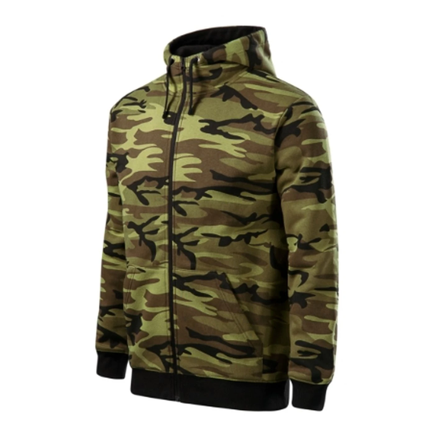 Hanorac pentru bărbaţi CAMO ZIPPER / Malfini / Hanorace, bluze softshell, polar și fleece