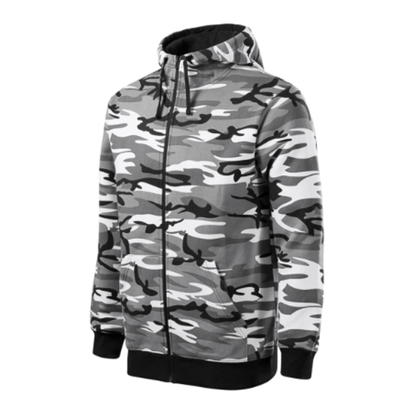 Hanorac pentru bărbaţi CAMO ZIPPER / Malfini / Hanorace, bluze softshell, polar și fleece