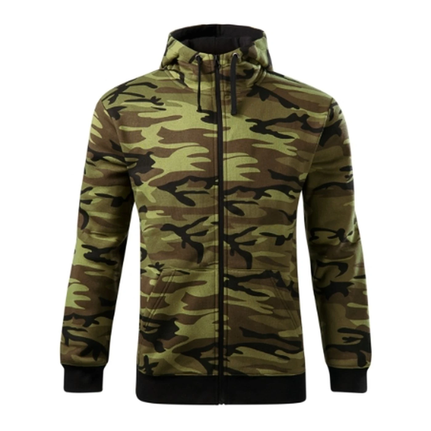 Hanorac pentru bărbaţi CAMO ZIPPER / Malfini / Hanorace, bluze softshell, polar și fleece