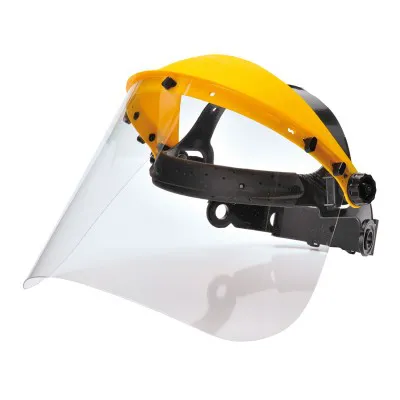PW91 - Protecție pentru frunte, cu vizor transparent / Portwest / Viziere cu prindere pe cap