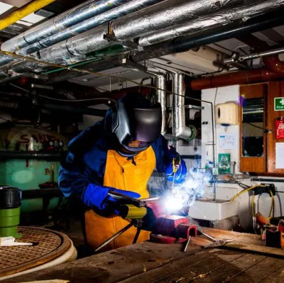 PW65 - Cască  de sudură BizWeld Plus / Portwest / Ochelari, măști, viziere și căști pentru sudură