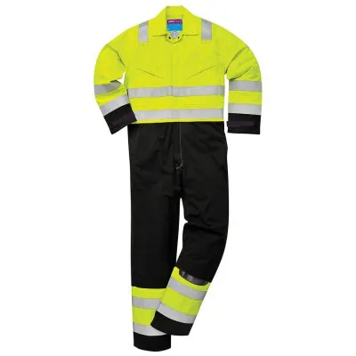 MV28 - Combinezon Modaflame HiVis / Portwest / Îmbrăcăminte antistatică și ignifugă