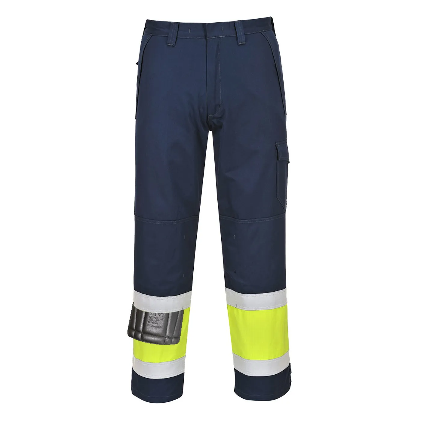 MV26 - Pantaloni Modaflame HiVis / Portwest / Îmbrăcăminte antistatică și ignifugă