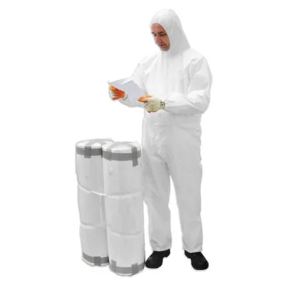 ST40 - Combinezon BizTex Microporous, Tip 5/6 / Portwest / Îmbrăcăminte de unică folosință
