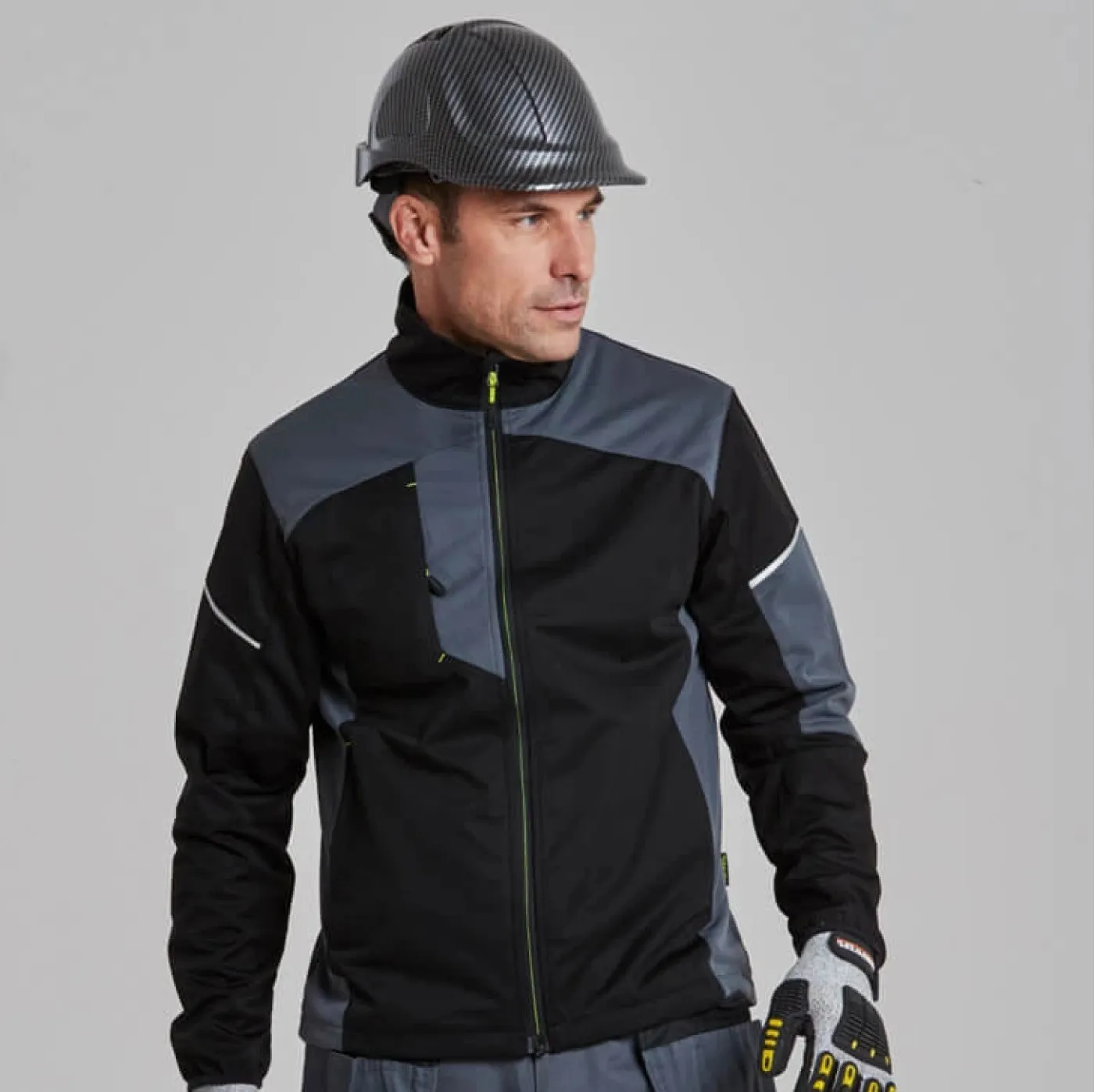 PC55 - Cască Endurance Carbon Look / Portwest / Căști de lucru și uz general
