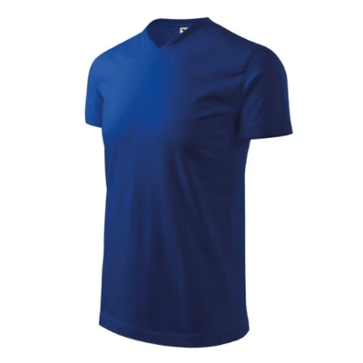 Tricou unisex HEAVY cu guler V / Malfini / Tricouri, bluze, cămăși