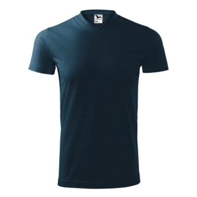 Tricou unisex HEAVY cu guler V / Malfini / Tricouri, bluze, cămăși
