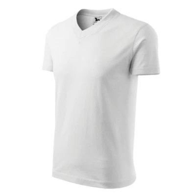 Tricou unisex V-NECK cu guler V / Malfini / Tricouri, bluze, cămăși