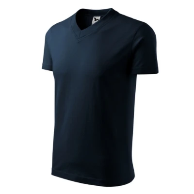 Tricou unisex V-NECK cu guler V / Malfini / Tricouri, bluze, cămăși