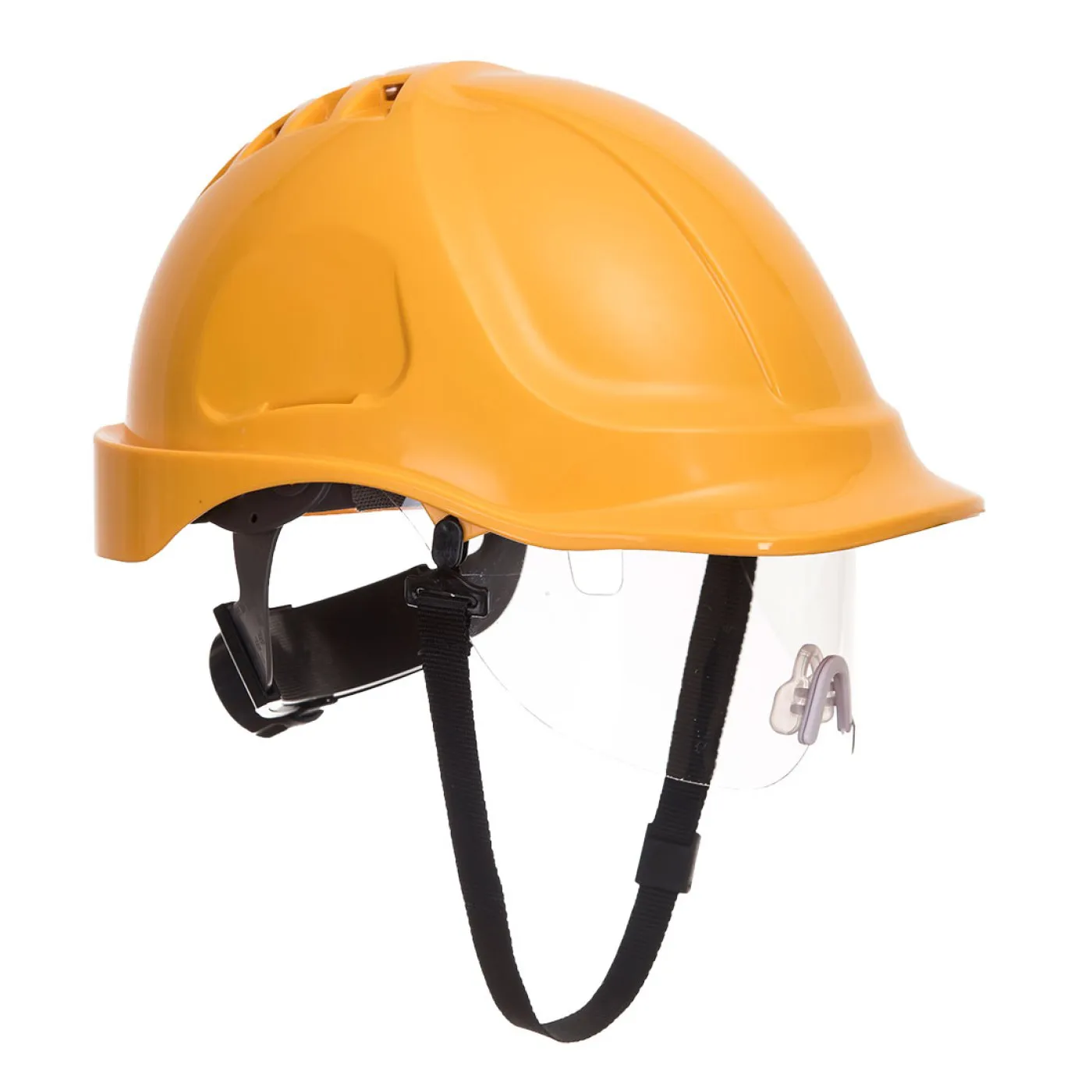 PW55 - Cască cu Vizor Endurance / Portwest / Căști de lucru și uz general