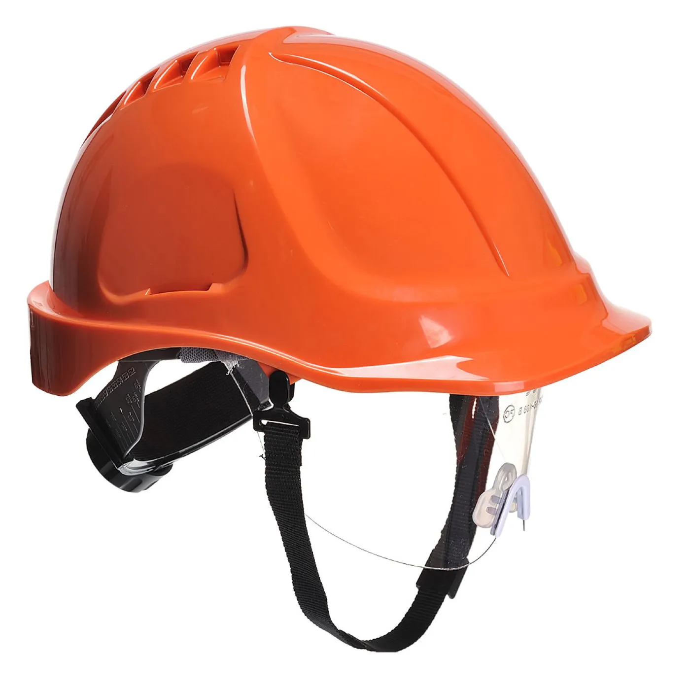 PW54 - Cască cu Visor Endurance Plus / Portwest / Căști de lucru și uz general