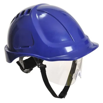PW54 - Cască cu Visor Endurance Plus / Portwest / Căști de lucru și uz general